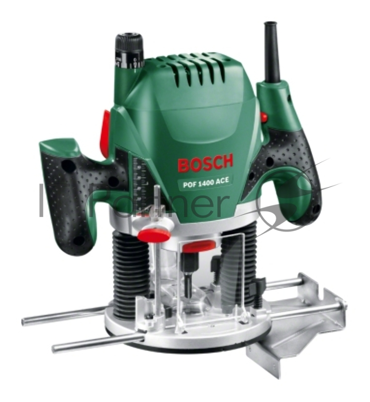 Фрезеры Bosch POF 1400 ACE 060326C820 Фрезерная машина 1400 Вт, 11000–28000 об/мин, 55мм, 3.5 кг
