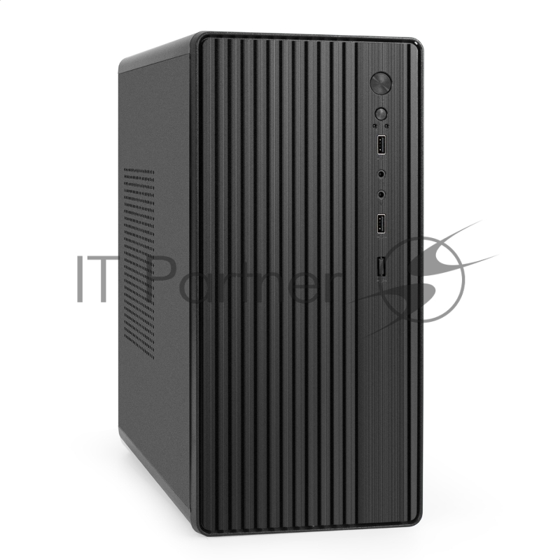 Корпус ExeGate BAA-503-AAA350, Mini-Tower, чёрный, 1 x 80/90 мм, БП 350 Вт