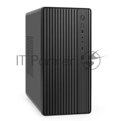 Корпус ExeGate BAA-503-AAA400, Mini-Tower, чёрный, 1 x 80/90 мм, БП 400 Вт