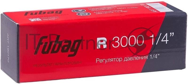 Регулятор давления для пневмоинструмента Fubag R 3000 черный