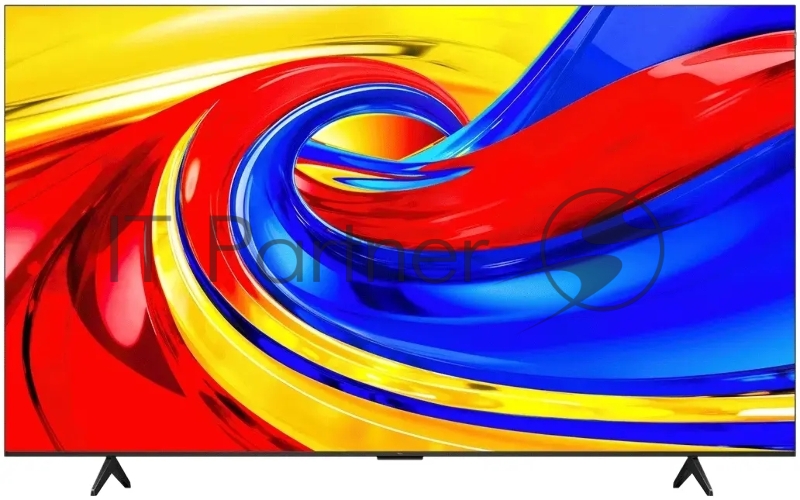 Телевизор TCL 43" 43P7L черный QLED UHD 60Hz Smart TV Google TV 2GB/16GB
