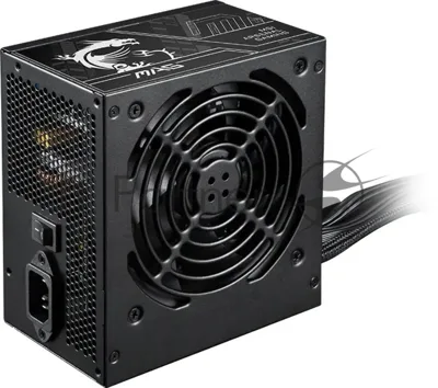 Блок питания MSI MAG A750BN PCIE5 II, 750Вт, 80+ Bronze, 120мм, немодульный, черный