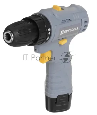 Дрель-шуруповерт Ovk Tools OTCS1AA-12V-1.3A, 12 В, 1,3 Ач, 22 Нм, щеточный