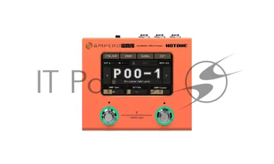 Процессор эффектов Hotone [Ampero Mini (Orange)] (с блоком питания 9 В), цвет Orange