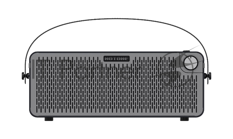 Моделирующий усилитель Hotone Pulze (Eclipse) с Bluetooth, цвет черный