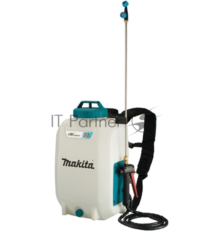 Опрыскиватель Makita DUS158Z ранц. 15л бирюзовый/белый