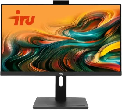 Моноблок IRU 23IM 23.8" Full HD i5 12450H (2) 16Gb SSD512Gb UHDG Windows 11 Pro GbitEth WiFi BT 90W Cam черный 1920x1080