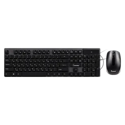Комплект клавиатура+мышь Smartbuy серия ONE 400AG черный (SBC400AGK) /10.  "