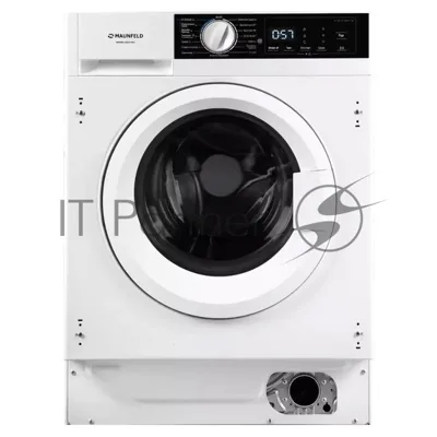 Стиральная машина MAUNFELD MBWM1486STWH, белая, загрузка фронтальная 8кг, 1400 об/мин., класс: A