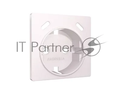 Лицевая панель ALFA (Жемчуг) для электрической розетки с/з со шторками 2USB C+C QUANT AP2105
