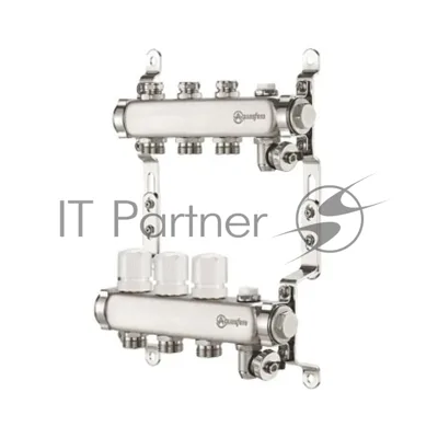 Группа коллект нерж баланс 1" м/м 4в 3/4" ЕК н/р в/к Aquasfera 9502-03