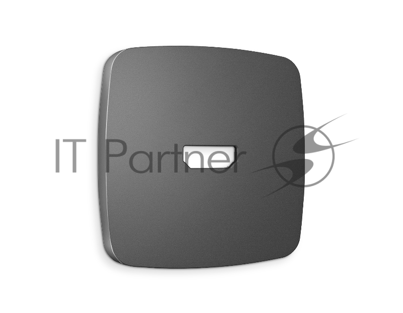Лицевая панель OMEGA (Антрацит серый) для HDMI розетки QUANT OP6640