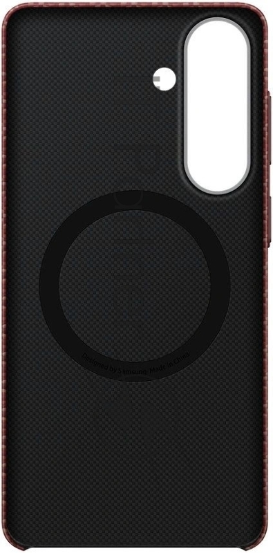 Чехол-накладка Carbon Magnet Case Samsung S26+(S947) (EF-KS947SREGRU) Coralred