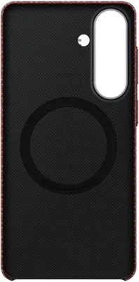 Чехол-накладка Carbon Magnet Case Samsung S26+(S947) (EF-KS947SREGRU) Coralred