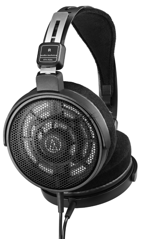Наушники мониторные Audio-Technica ATH-R30X 3м черный проводные оголовье
