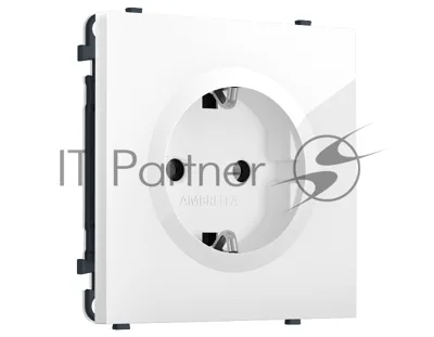 MS106010 Комплект механизма электрической розетки SIGMA Белый глянец 50Hz 2P+E с/з 16A-250V QUANT PRO (SP1060, PR141)