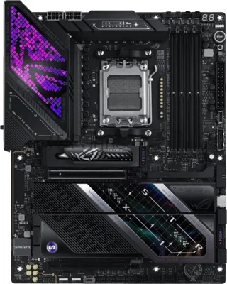 Материнская плата ASUS ROG STRIX X870E-E GAMING WIFI7 NEO, AM5, AMD X870E, 4xDDR5, 4xSATA, 5xM.2, 1xPCIe 5.0 x16, 1xPCIe 4.0 x16, 1xHDMI, 1x5Gb LAN, Wi-Fi 7, Bluetooth 5.4, 2xUSB-C 40Gbps (USB4 / Gen3x2), 2xUSB-C 10Gbps, 9xUSB-A 10Gbps, 2x3.5 мм, 7.1, ATX