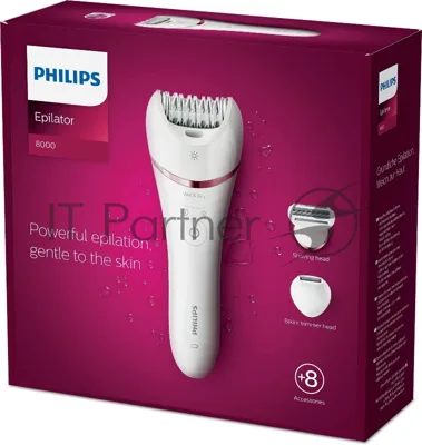 Эпилятор Philips Series 8000 BRE720/01 (требуется адаптер)