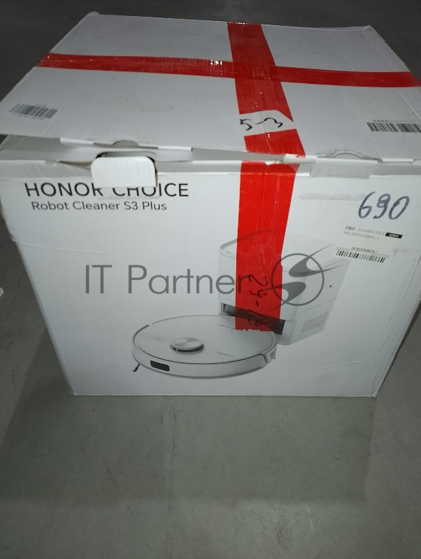 (Б/У с повреждениями) Робот-пылесос HONOR CHOICE S3 Plus ROB-08 White [Cм.описание!]