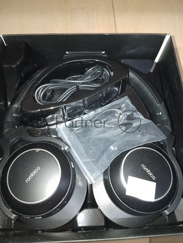 (Из ремонта) Беспроводные наушники ROMBICA MYSOUND BLACK BH-N028 [Cм.описание!]
