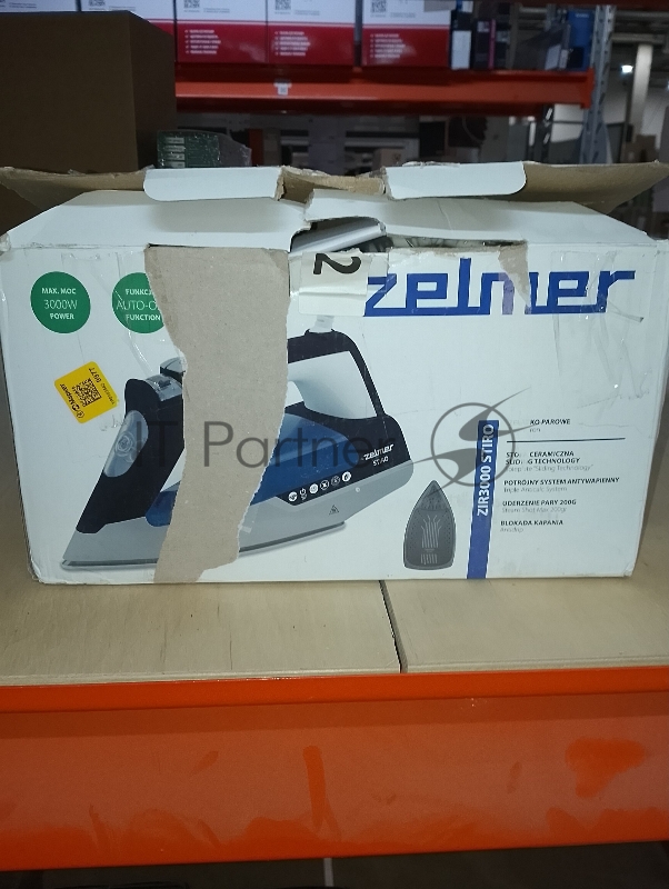 (Поврежденная упаковка) Утюг ZELMER ZIR3000 STIRO BLUE/BLACK