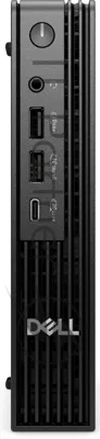 Неттоп Dell Pro Plus Micro Core Ultra 9 285 (2.5) 32Gb SSD1Tb Graphics Windows 11 Pro GbitEth WiFi BT 180W мышь клавиатура черный (DPMPLUS-9311)