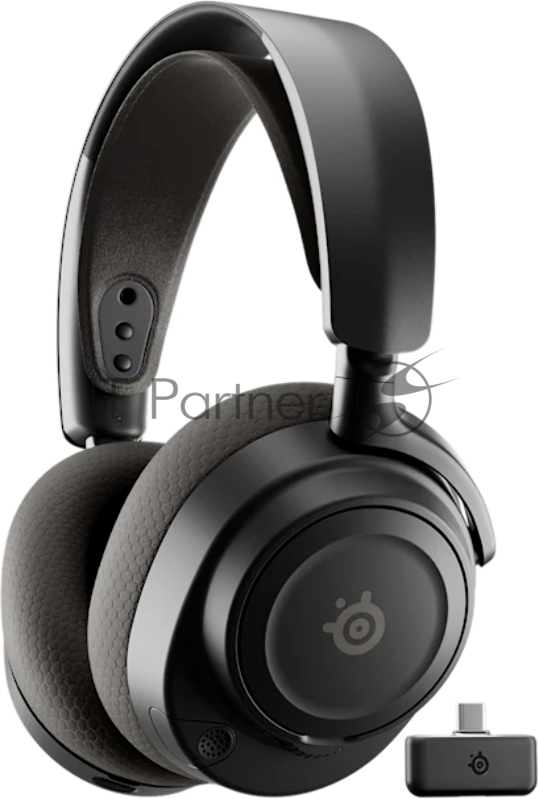 Гарнитура SteelSeries Arctis Nova 7 Wireless Gen 2 чёрный, беспроводная, радиоканал, до 50 ч, совместимость с PS5