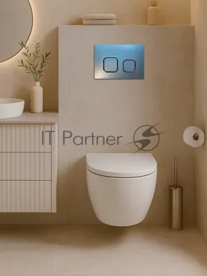 Инсталляция с унитазом комплект BAU IDEAL 6 в 1: унитаз подвесной безободковый торнадо Bau Hotel 53х36, быстросъемное сиденье микролифт, кнопка смыва BAU Strike Gun Grey, темно-серый металлик/хром