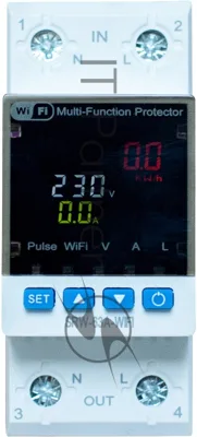 Стабилизатор напряжения Rucelf SRW-63A-WIFI однофазный белый