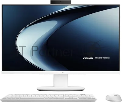 Моноблок Asus VM670KA-WPE0020 27" Full HD Ryzen AI 5 330 (2) 16Gb SSD512Gb RGr без ОС GbitEth WiFi BT клавиатура мышь Cam белый 1920x1080