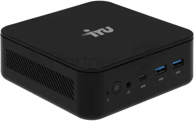 Неттоп IRU Planio 325 Ryzen 5 3500U (2.1) 8Gb SSD256Gb Vega 8 без ОС GbitEth WiFi BT 65W черный (RUS) (2180213)
