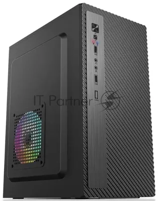Корпус ACCORD ACC-2053B, Mini-Tower, чёрный