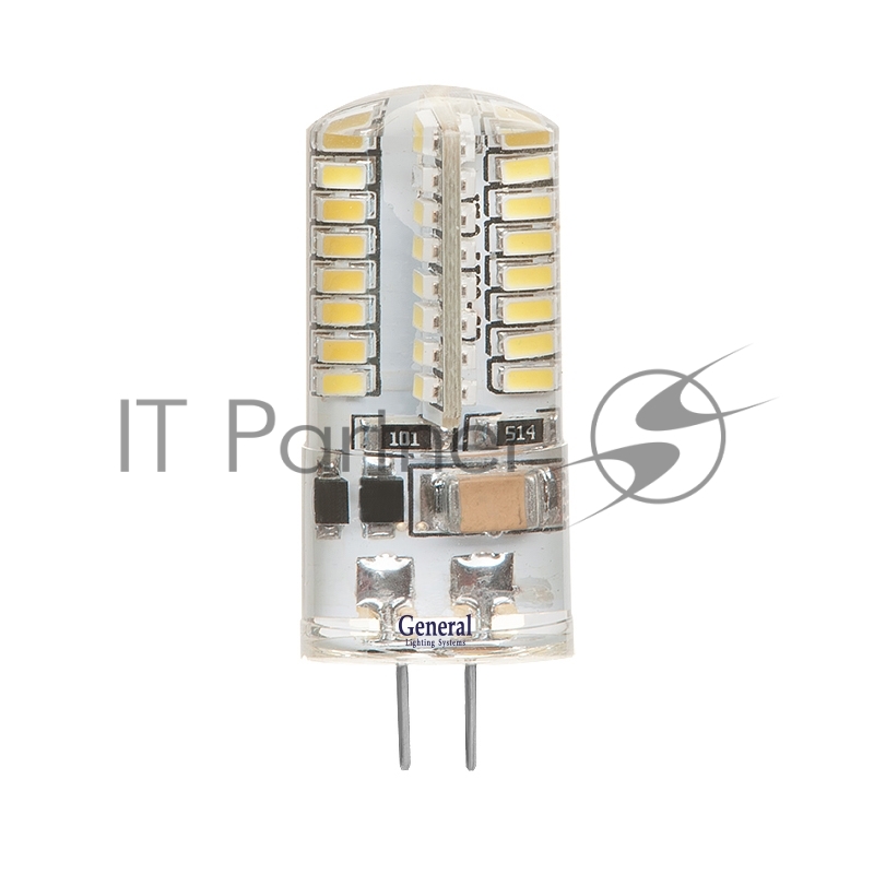 Лампа Светодиодная General  GLDEN-G4-3-S-12-6500 5/100/500