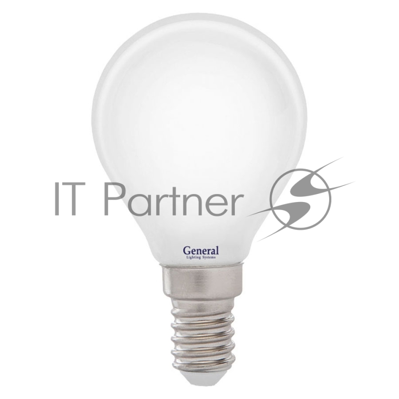 Филаментная светодиодная лампа General GLDEN-G45S-M-8-230-E14-6500  1/10/100