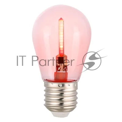 Лампа GLDEN-G45FB-5-230-E27 RED