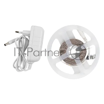 Лента светодиодная GLS-2835-60-4.8-12-IP20-PRO-3-3-KIT готовый комплект 3м с адаптером