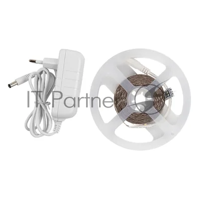 Лента светодиодная GLS-2835-120-9.6-12-IP20-PRO-4-3-KIT готовый комплект 3м с адаптером