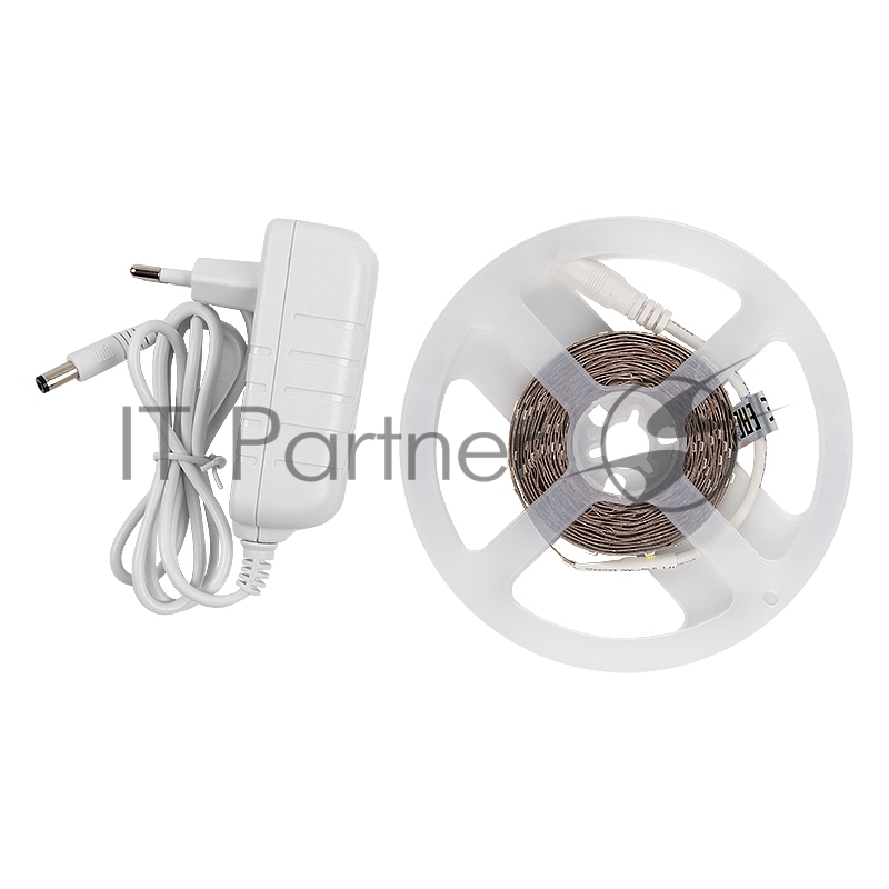 Лента светодиодная GLS-2835-60-4.8-12-IP20-PRO-6-3-KIT готовый комплект 3м с адаптером