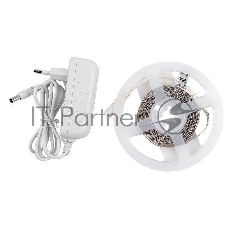 Лента светодиодная GLS-5050-30-7.2-12-IP20-PRO-6-3-KIT готовый комплект 3м с адаптером