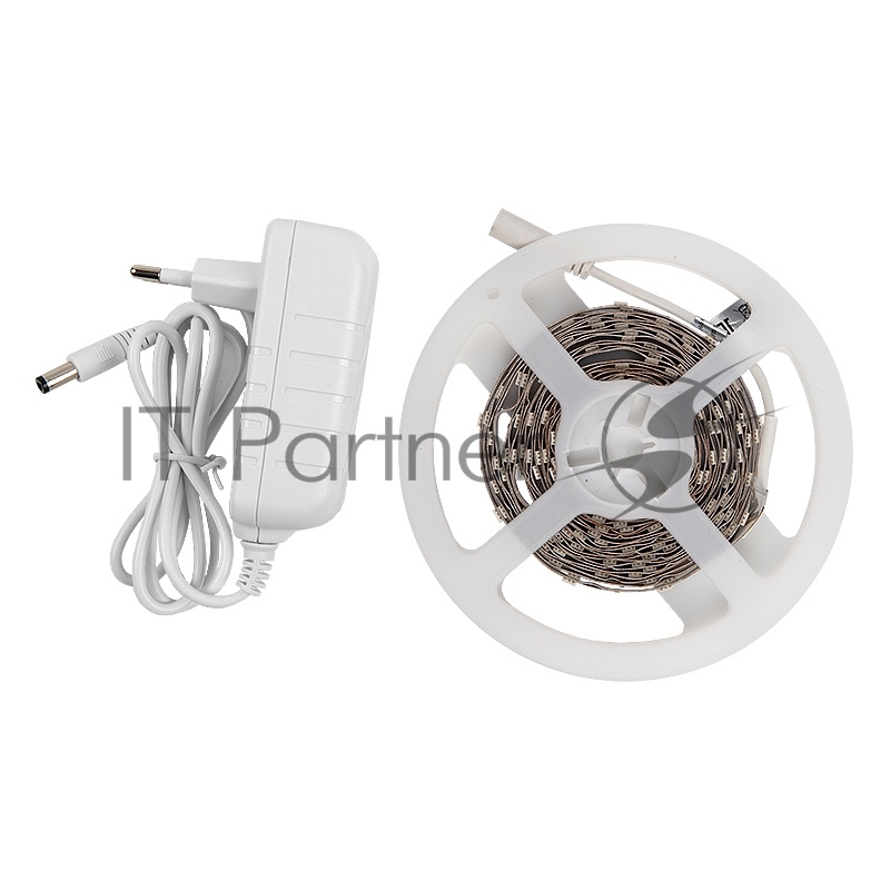 Лента светодиодная GLS-5050-30-7.2-12-IP20-PRO-6-5-KIT готовый комплект 5м с адаптером