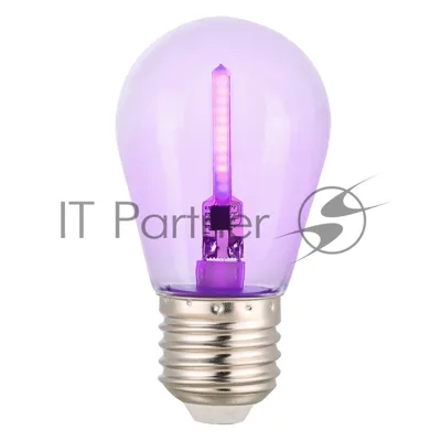 Лампа GLDEN-G45FB-5-230-E27 VIOLET