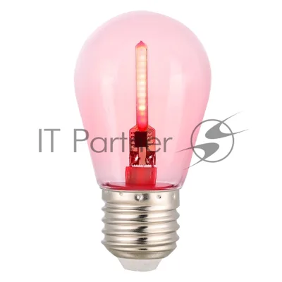 Лампа GLDEN-G45FB-5-230-E27 PINK