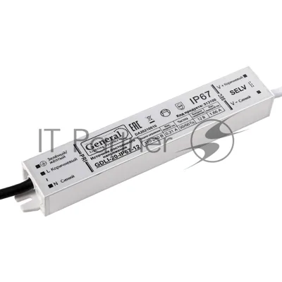Драйвер светодиодный GDLI-20-IP67-12