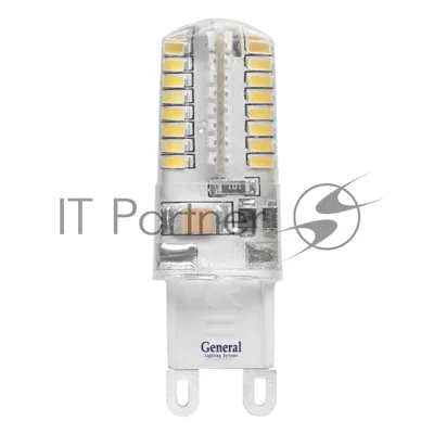 Лампа Светодиодная General  GLDEN-G9-5-S-220-2700 Индивидуальная коробка 1/10/100/500