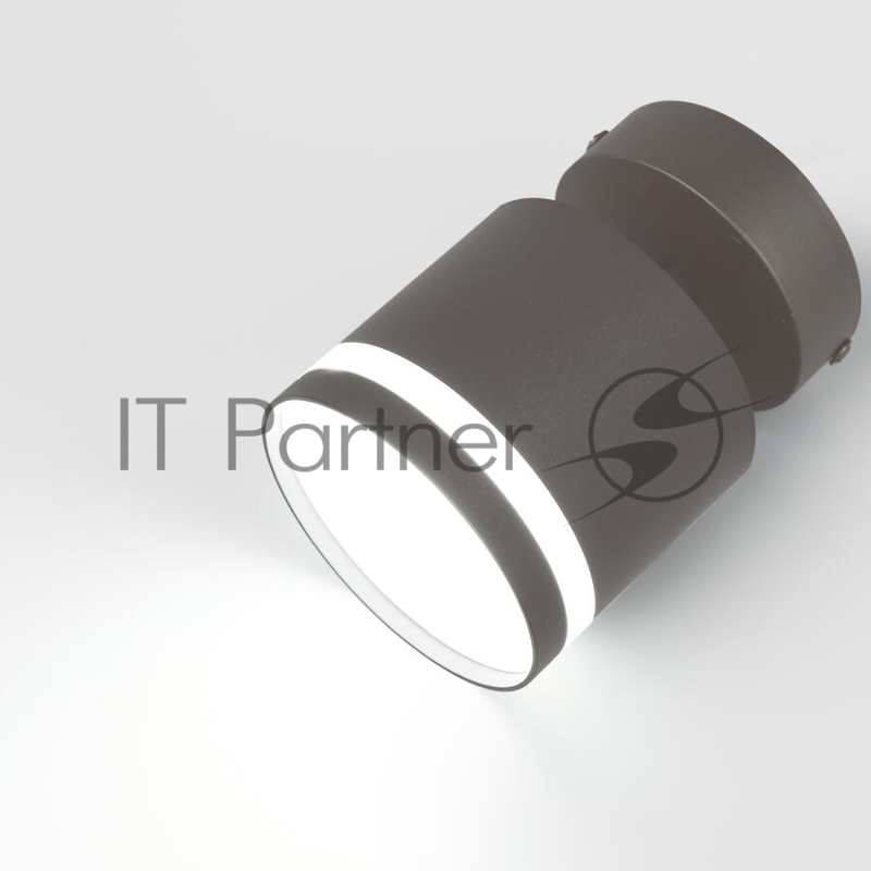 Спот на основании GWL-GX53-M-IP20 Одинарный Графит С боковым рассеивателем Башня