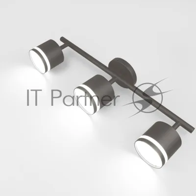Спот на основании GWL-3GX53-M-IP20 Тройной Графит С боковым рассеивателем Башня
