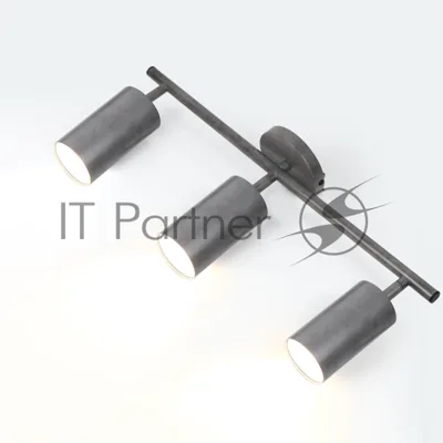 Спот на основании GWL-3GU10-M-IP20 Тройной Бетон Направленный Башня