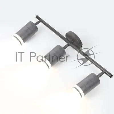 Спот на основании GWL-3GU10-M-IP20 Тройной Бетон С боковым рассеивателем Башня