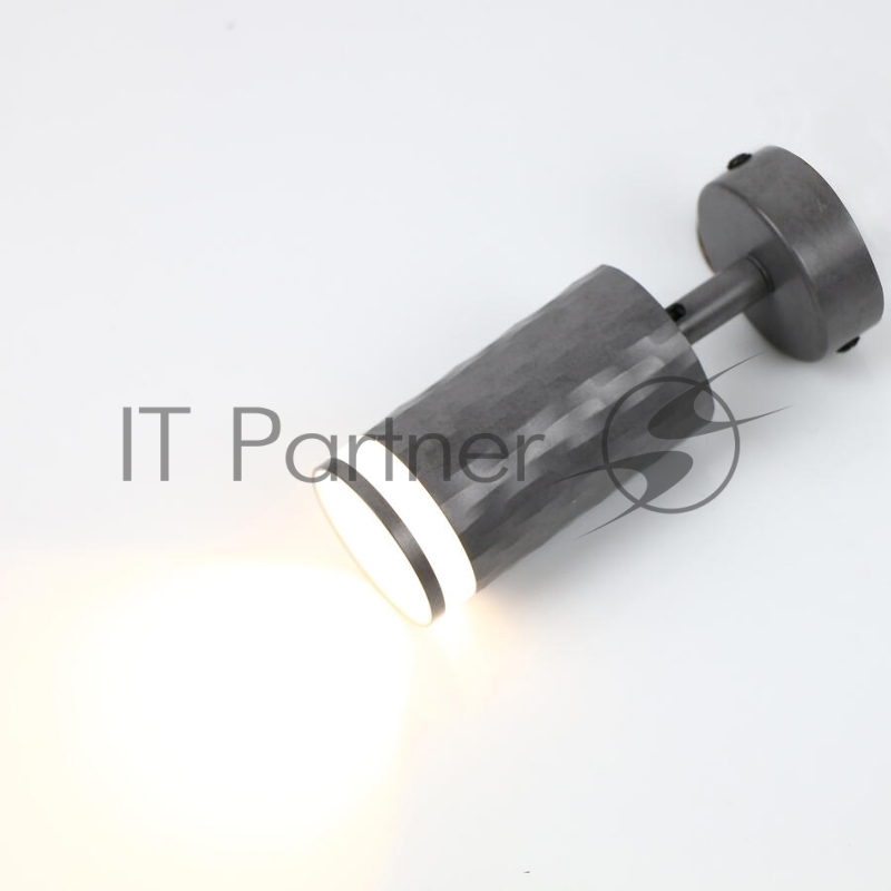 Спот на основании GWL-GU10-M-IP20 Одинарный Бетон С Боковым рассеивателем Полосы