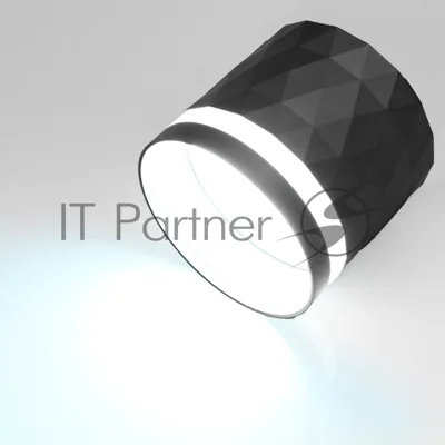 Спот GWL-GX53-M-IP20 Черный С боковым рассеивателем Ромб